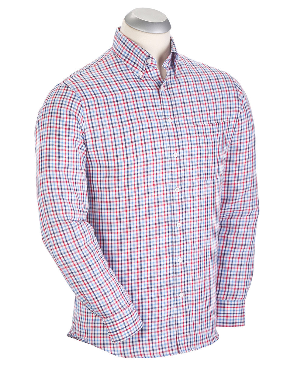 Signature Picnic Check Long Sleeve Sport Shirt