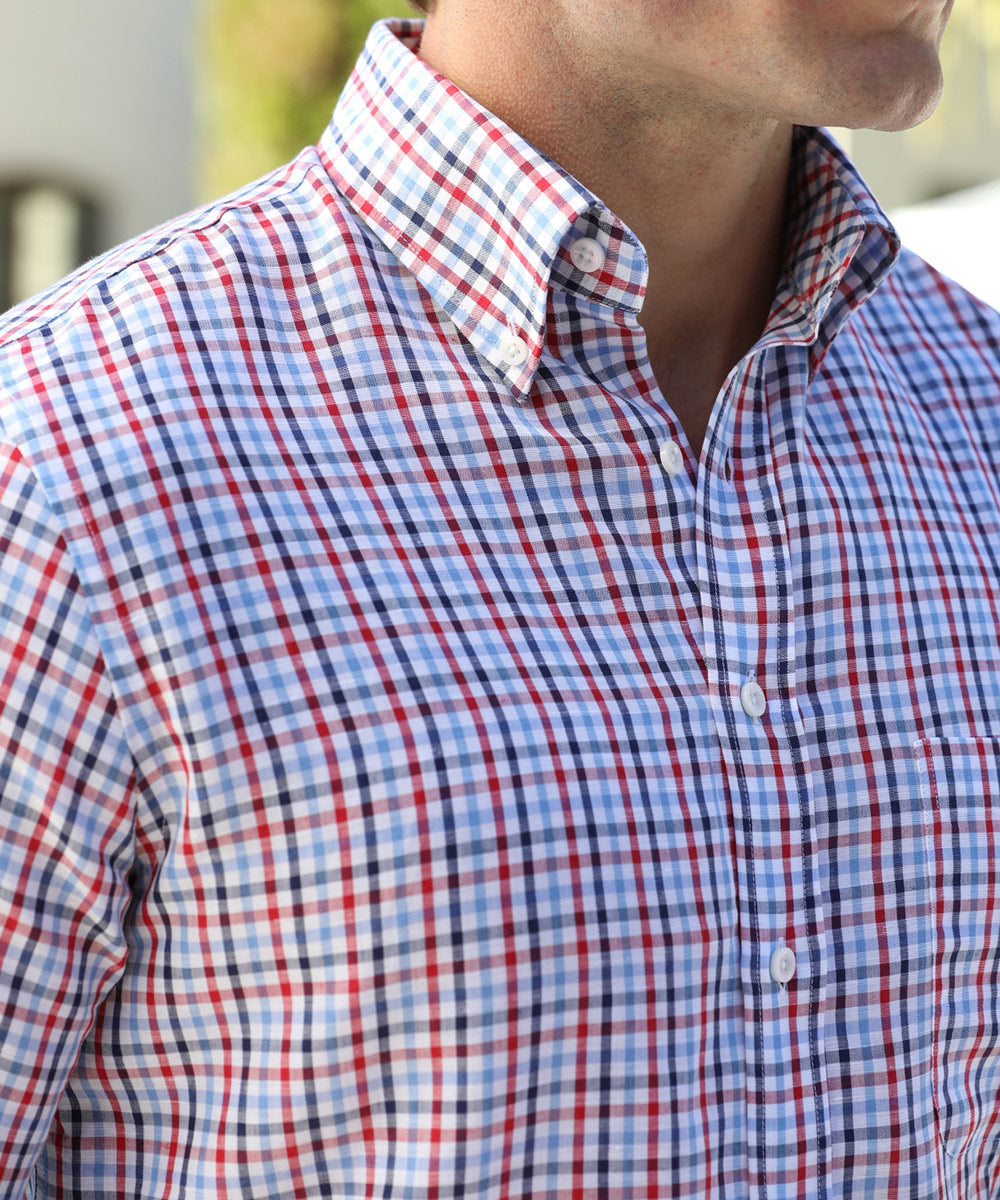 Signature Picnic Check Short Sleeve Sport Shirt