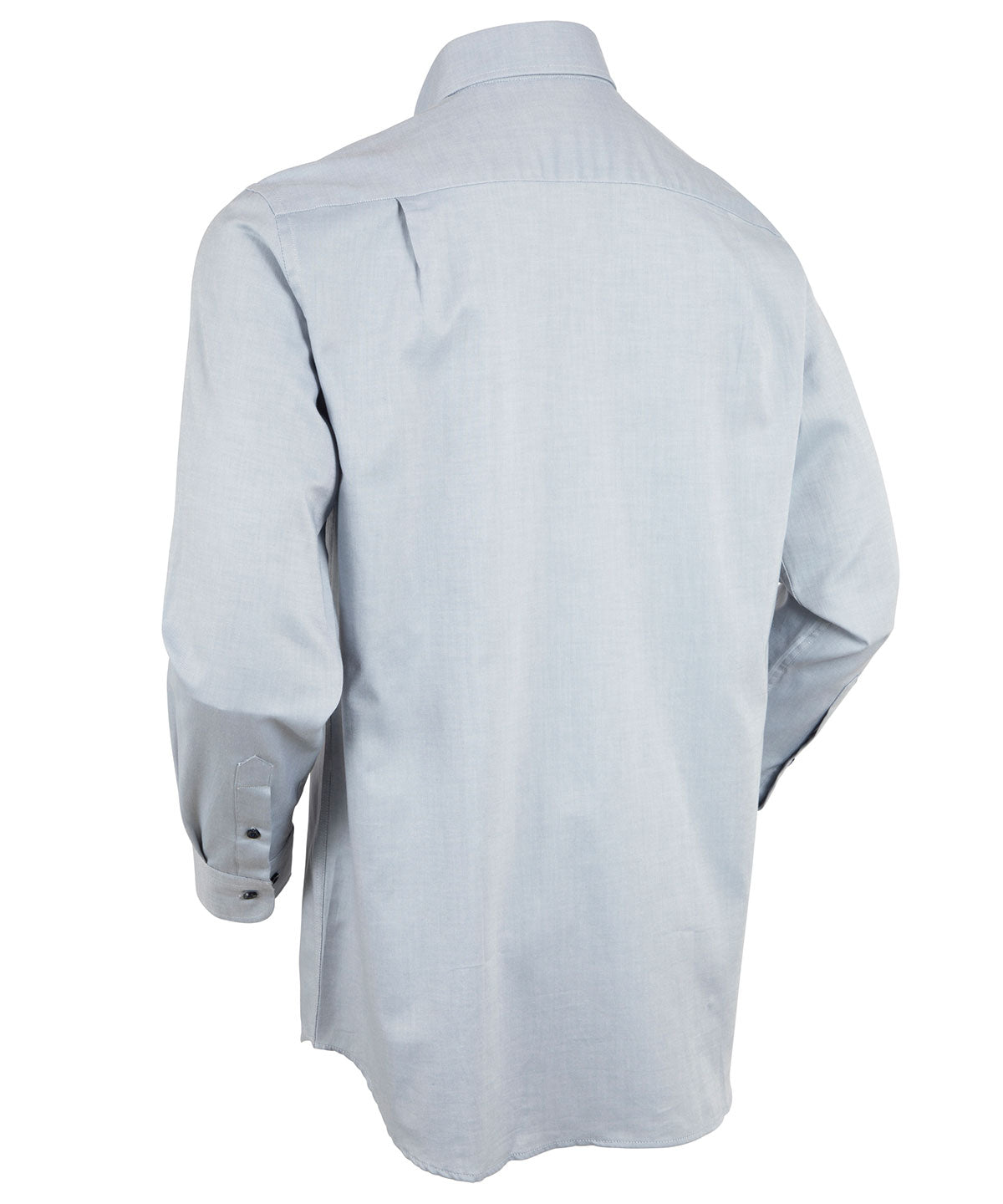 Signature Oxford Long Sleeve Sport Shirt with Contrast Buttons - Trim Fit