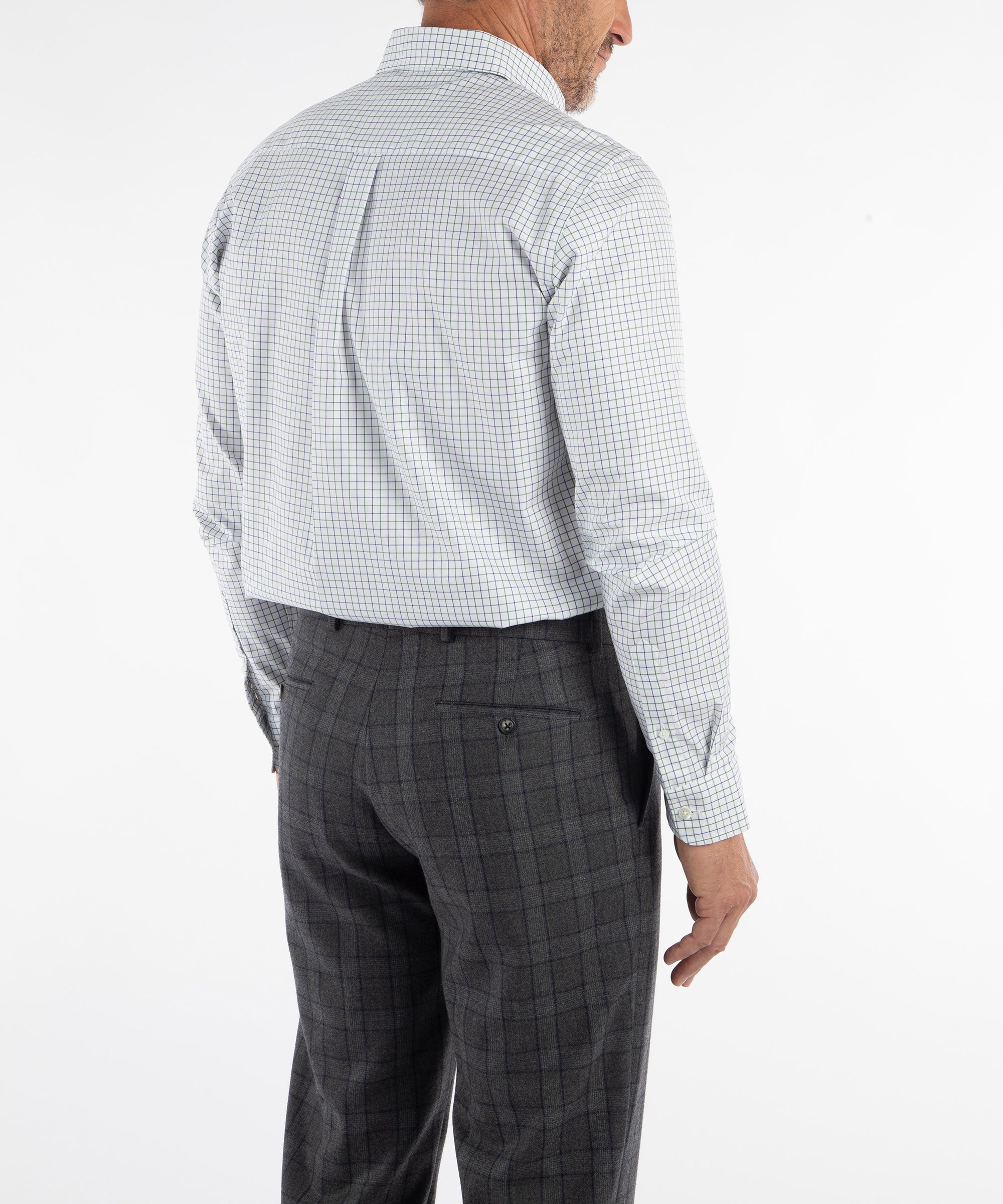 Heritage Twill Check Long Sleeve Sport Shirt