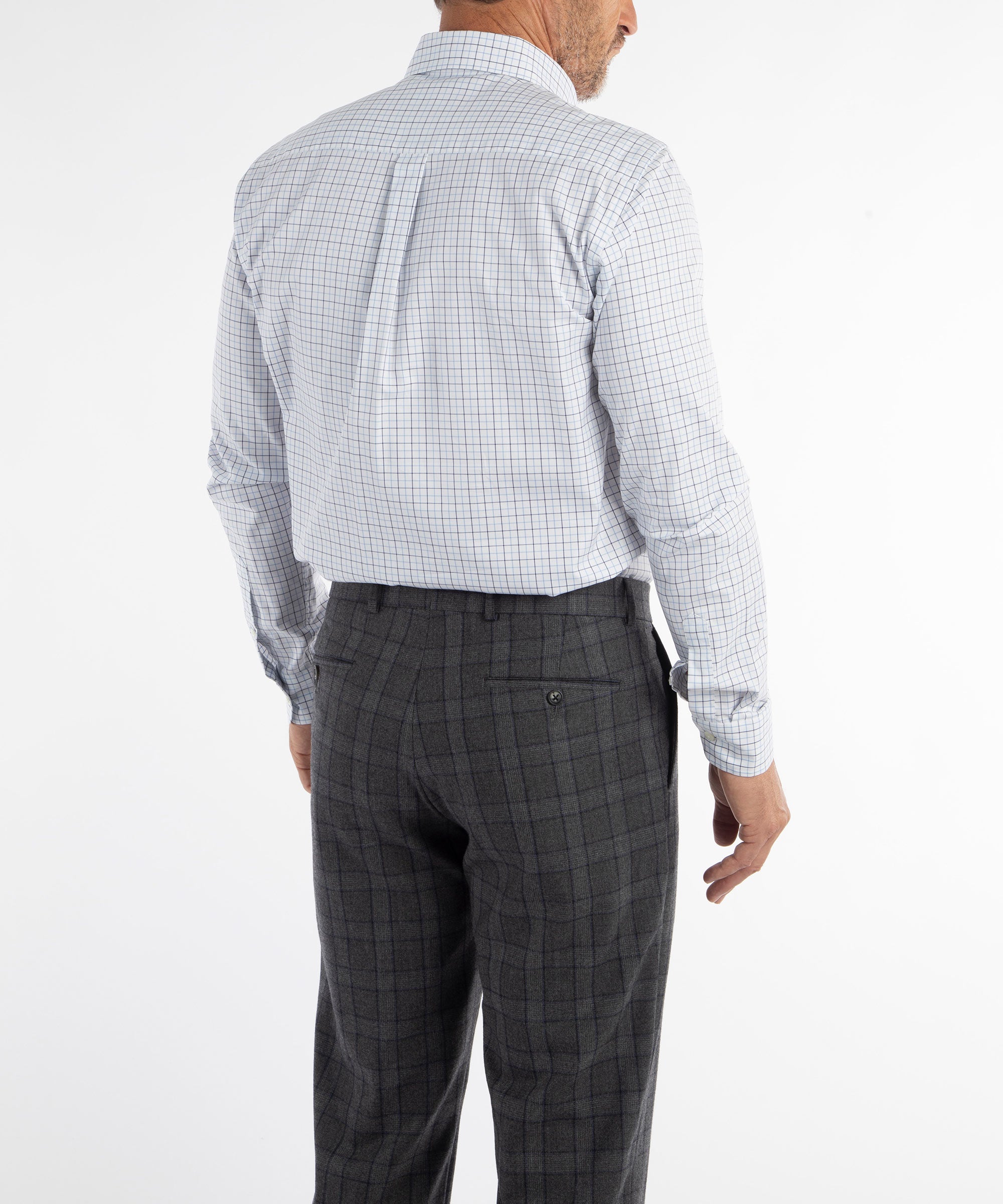 Heritage Twill Check Long Sleeve Sport Shirt