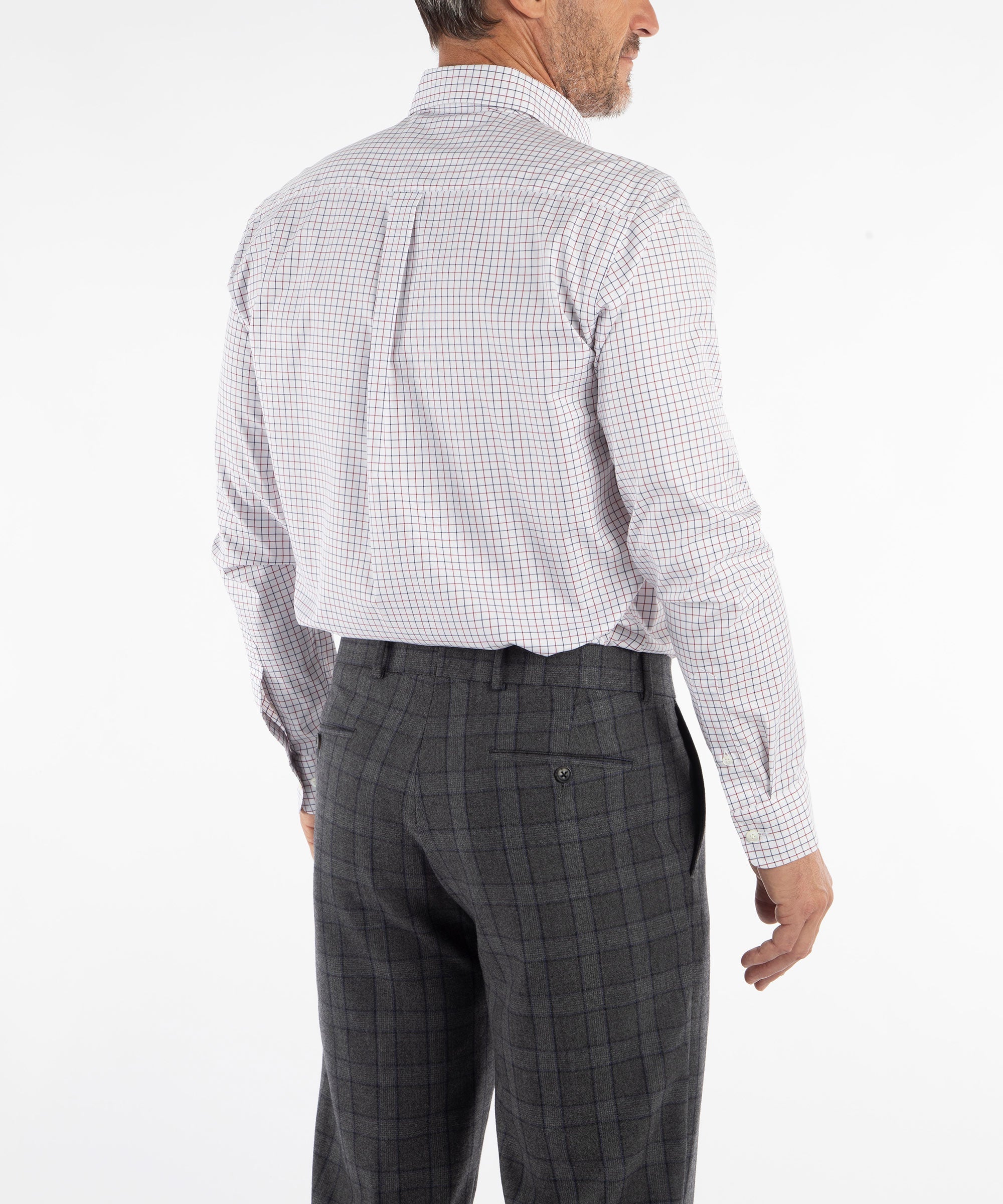 Heritage Twill Check Long Sleeve Sport Shirt