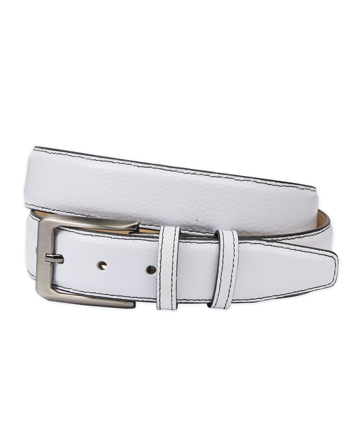 Pebble Calf Skin Belt