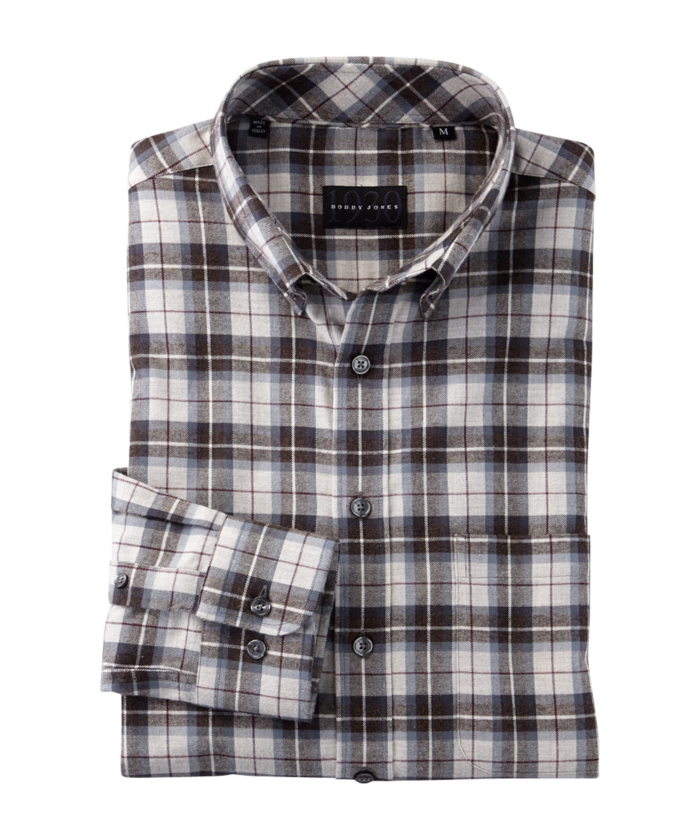 Kluber Brushed Plaid Shirt