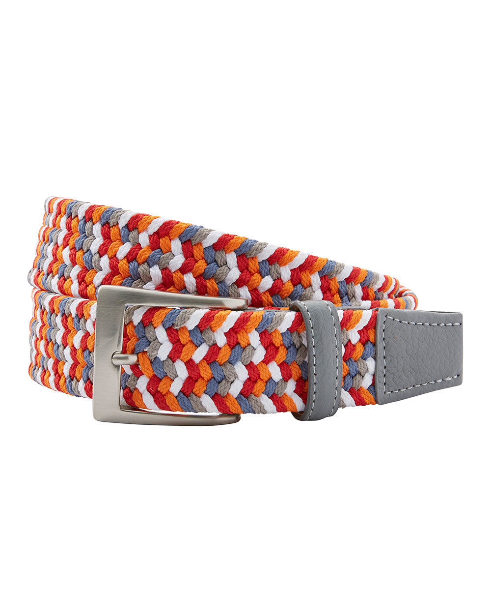 Braided Stretch Cloth Belt