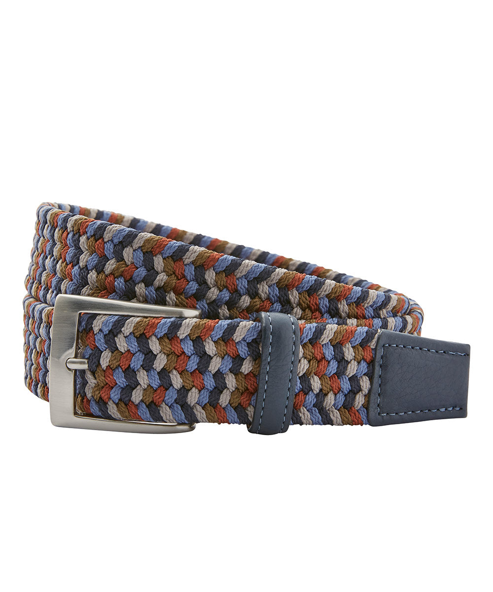 Braided Stretch Cloth Belt