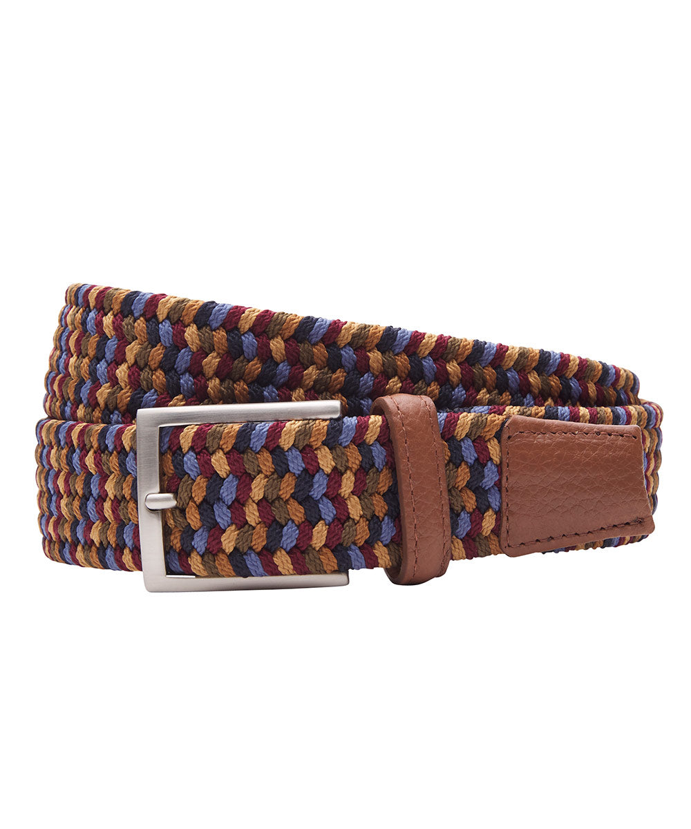 Braided Stretch Cloth Belt